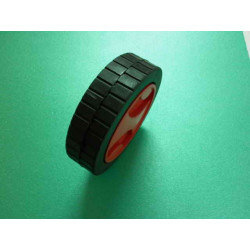 Roata pentru masina tuns gazon BUDGET - Ř exterior: 165mm