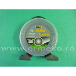 Fir damil aluminiu (fir nylon pentru cosit) - 2.00mmx126m